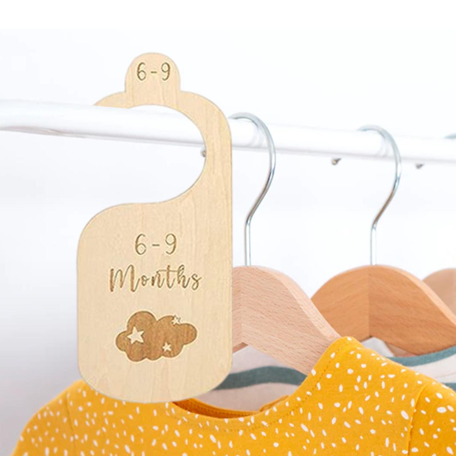 7x Newborn Baby Clothes Divide - Baby Nursery Closet recension och pris