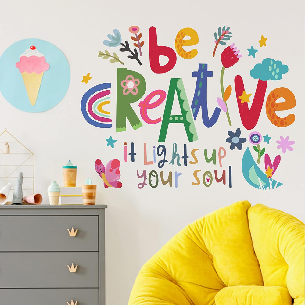 Be Creative Inspirational Quot - Baby Nursery Panelling recension och pris