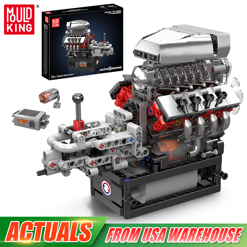 Mould King 10225 Technical Eng - Lego Set Technic recension och pris