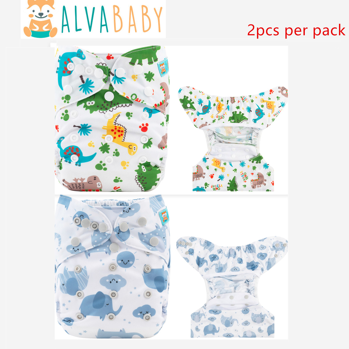 2pcs Eco-friendly Baby Cloth D - Diaper Pail Odor recension och pris