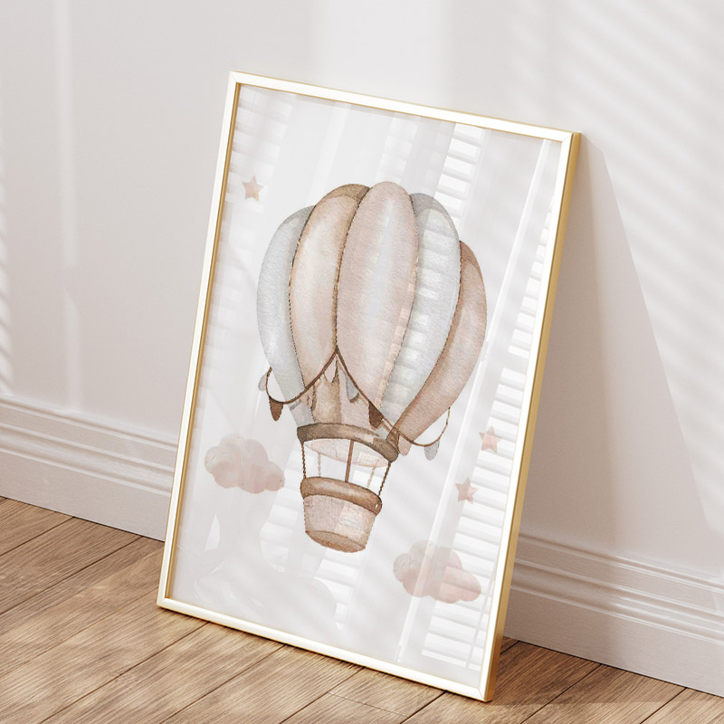 Cute Elephant Hot Balloon Moon - Baby Nursery Kids recension och pris