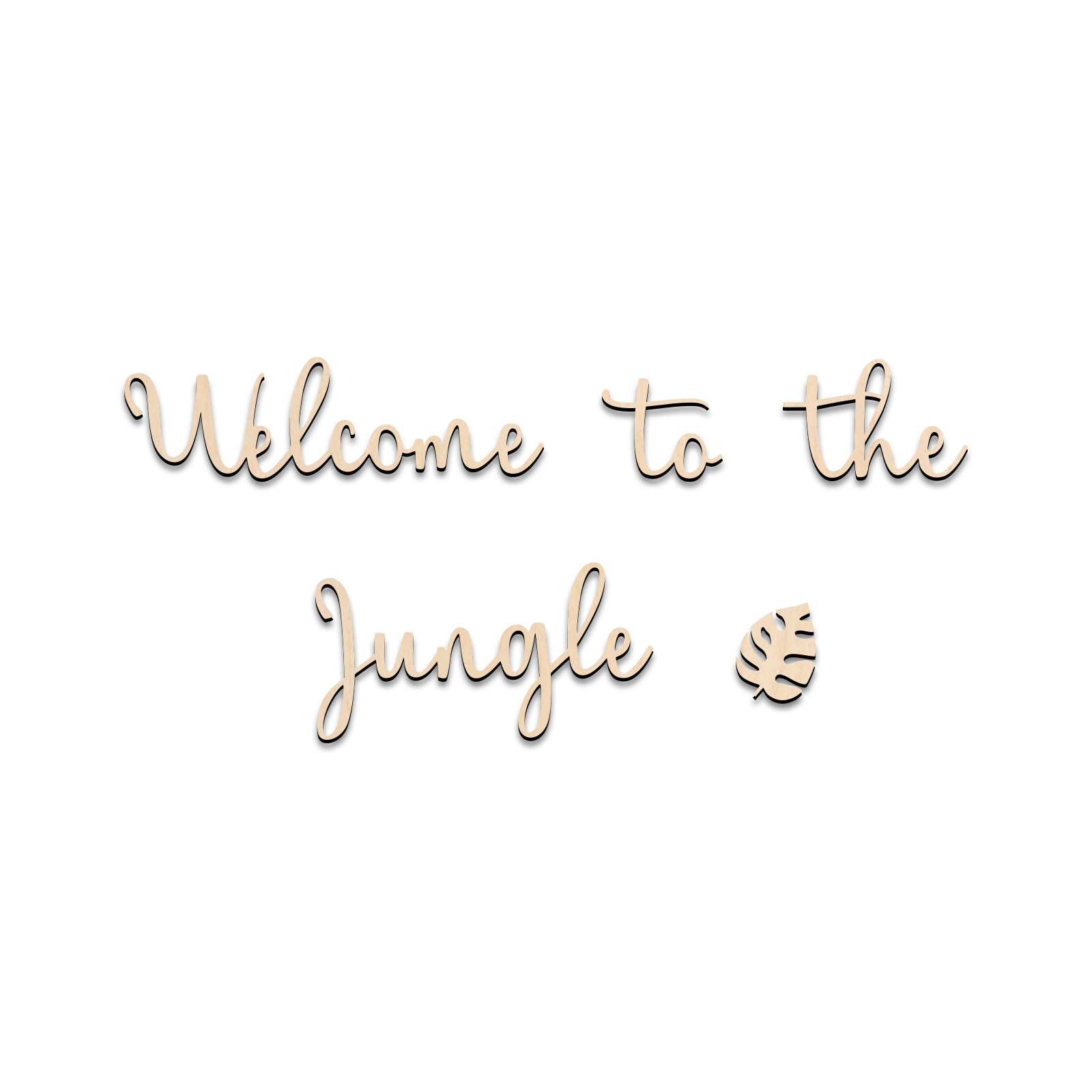 Welcome to the Jungle Wooden S - Baby Nursery Products recension och pris