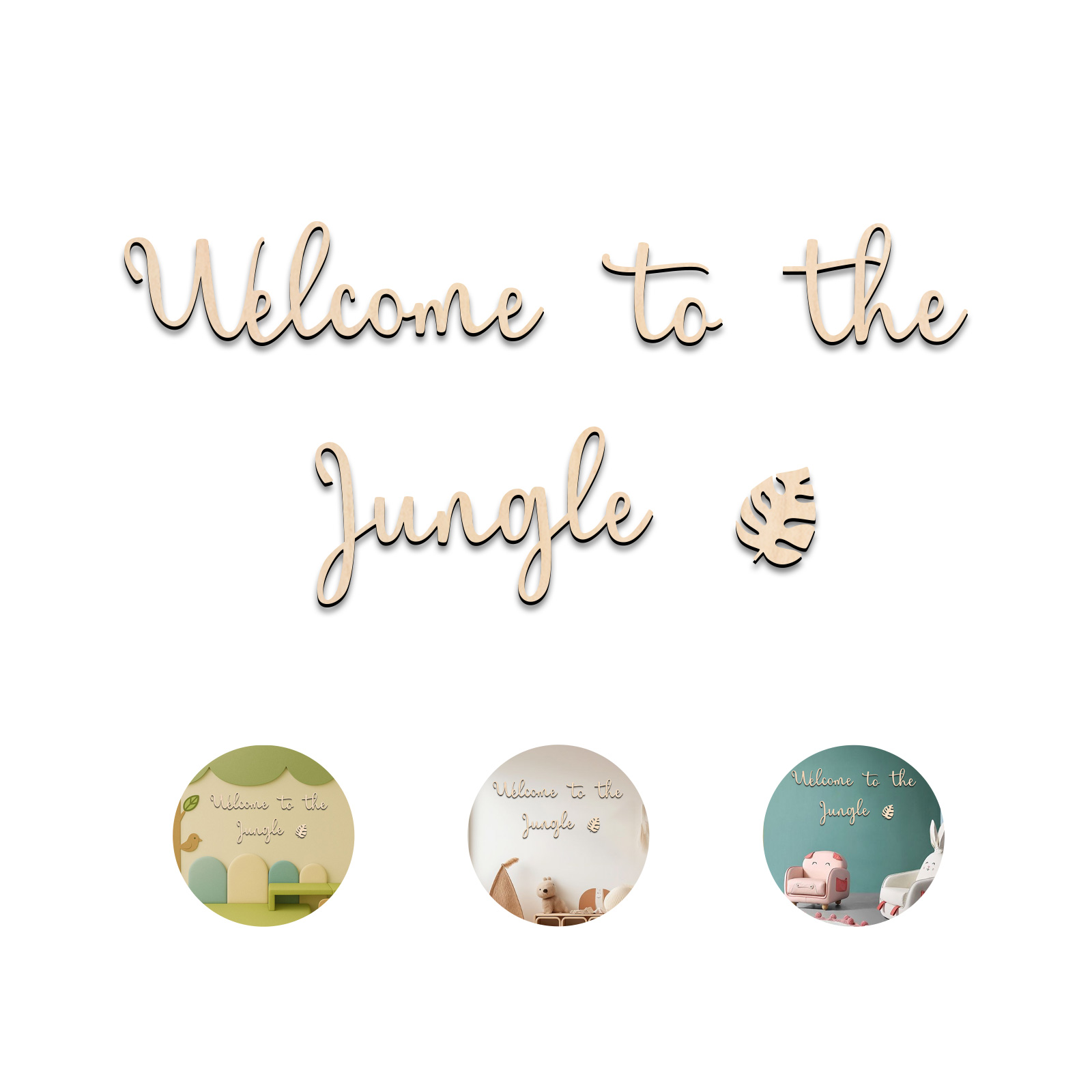 Welcome to the Jungle Wooden S - Baby Nursery Products recension och pris