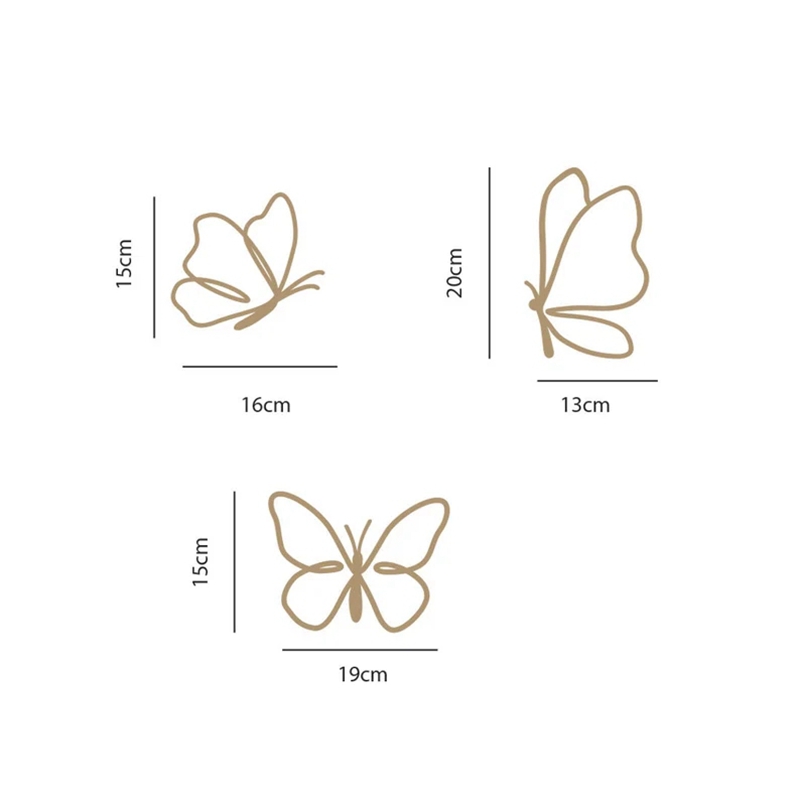 Wooden Butterflies Sign, Woode - Baby Nursery Products recension och pris