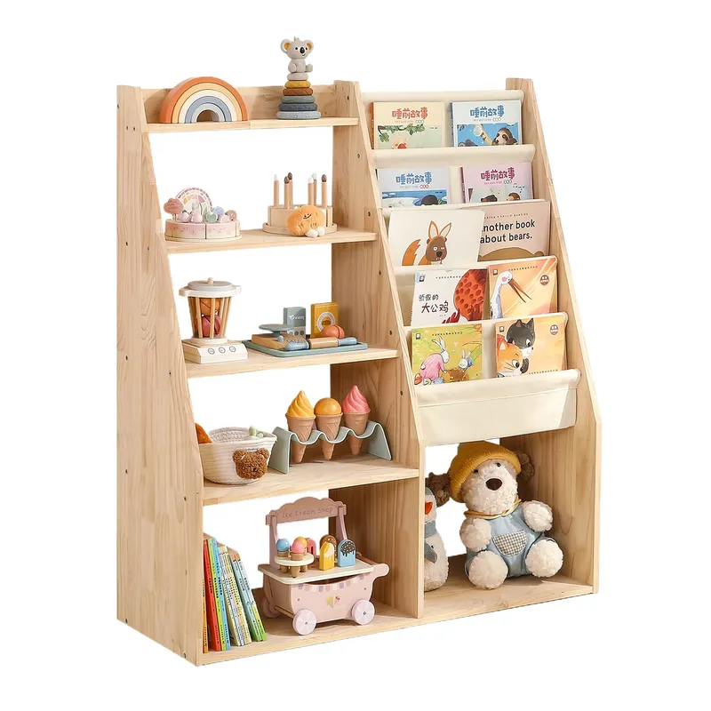 Kids 2-in-1 Toy Storage Rack a - Baby Nursery Unit recension och pris