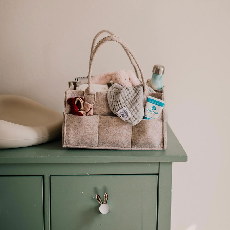 Diaper Caddy - Nursery Storage - Diaper Pail Odor recension och pris