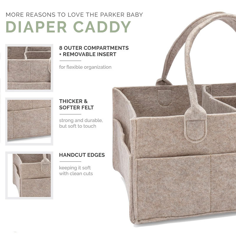 Diaper Caddy - Nursery Storage - Diaper Pail Odor recension och pris