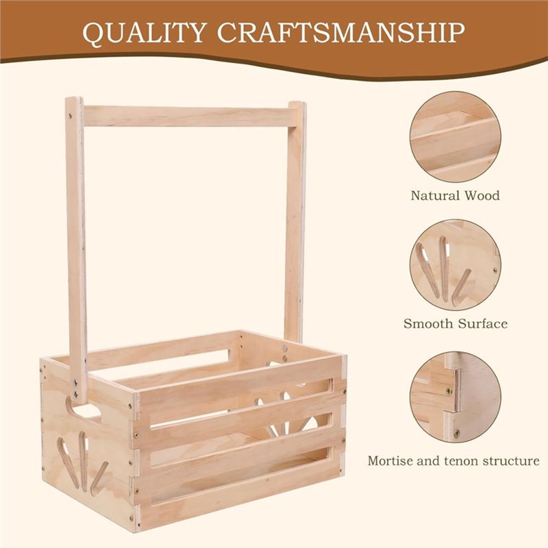 Wooden Baby Shower Gift Basket - Baby Nursery Closet recension och pris