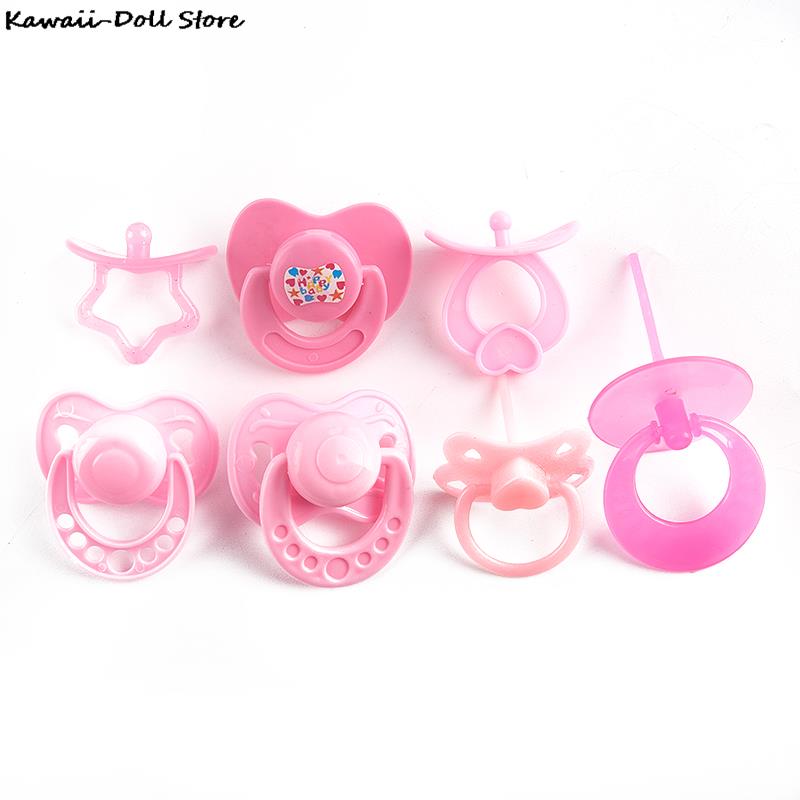 2pcs Lovely Doll Pacifier For  - Baby Nursery Dolls recension och pris