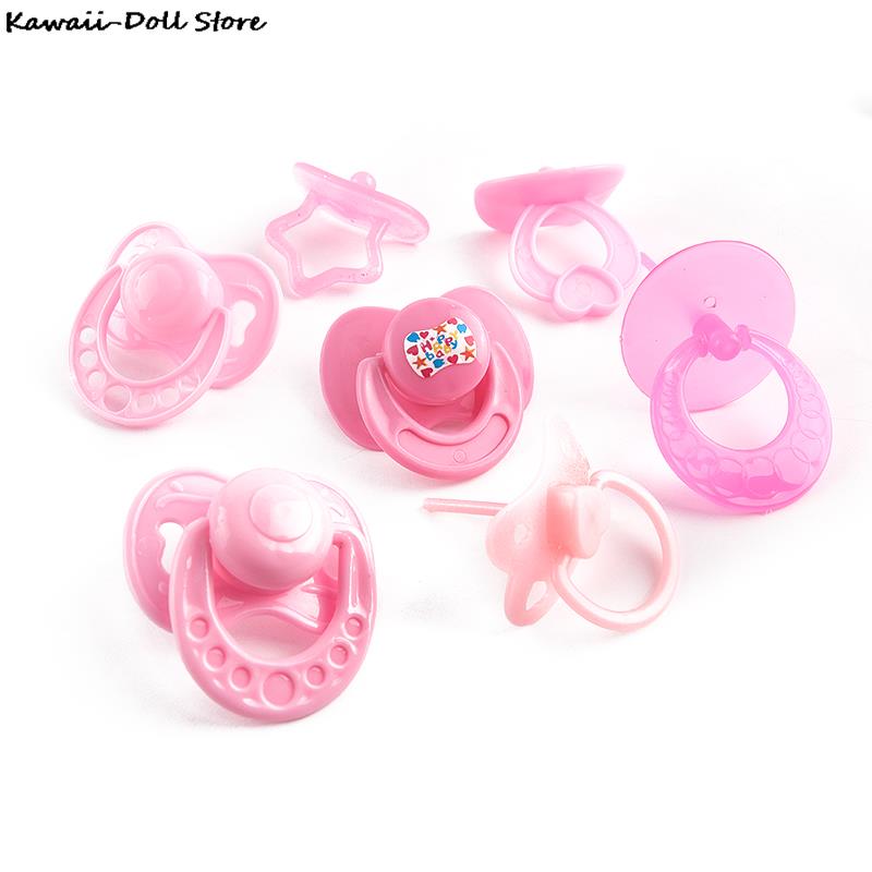 2pcs Lovely Doll Pacifier For  - Baby Nursery Dolls recension och pris