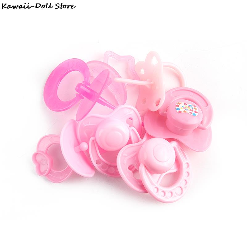 2pcs Lovely Doll Pacifier For  - Baby Nursery Dolls recension och pris