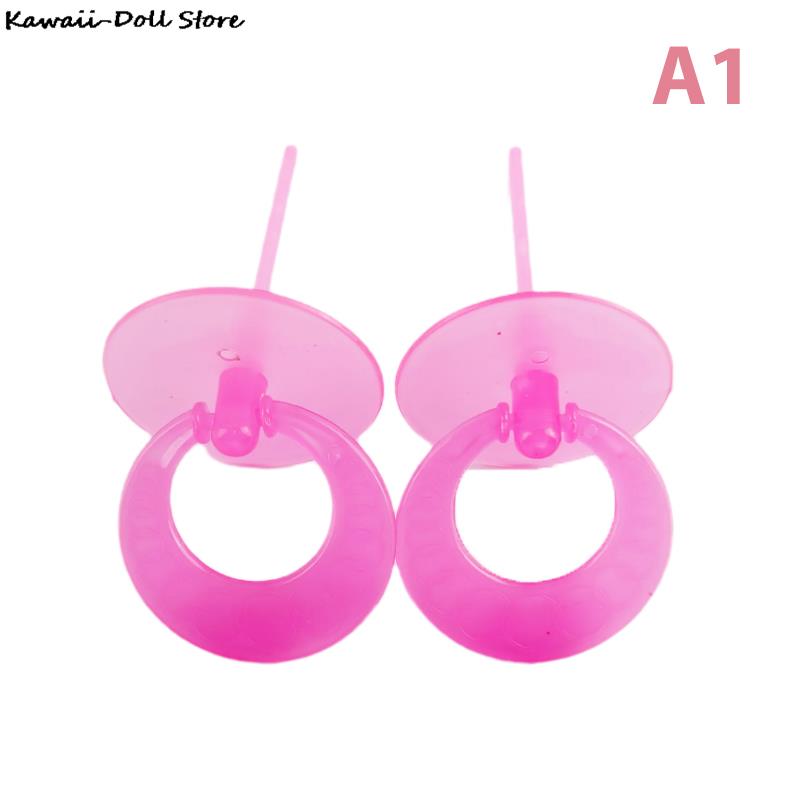 2pcs Lovely Doll Pacifier For  - Baby Nursery Dolls recension och pris