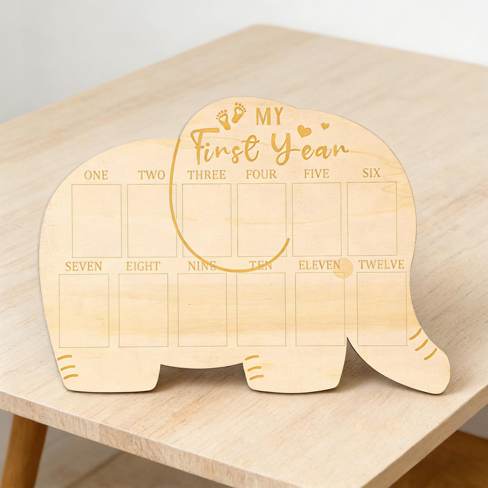 Baby First Twelve Months Photo - Baby Nursery Frames recension och pris
