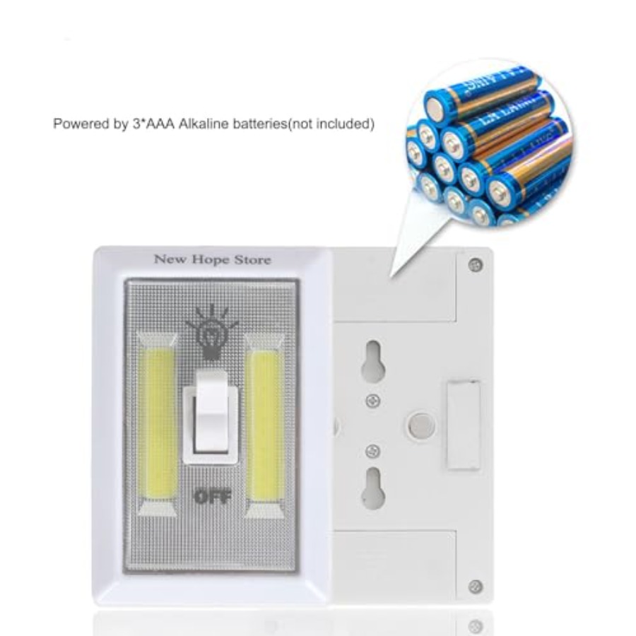 COB LED Night Lights, Battery  - Baby Nursery Closet recension och pris