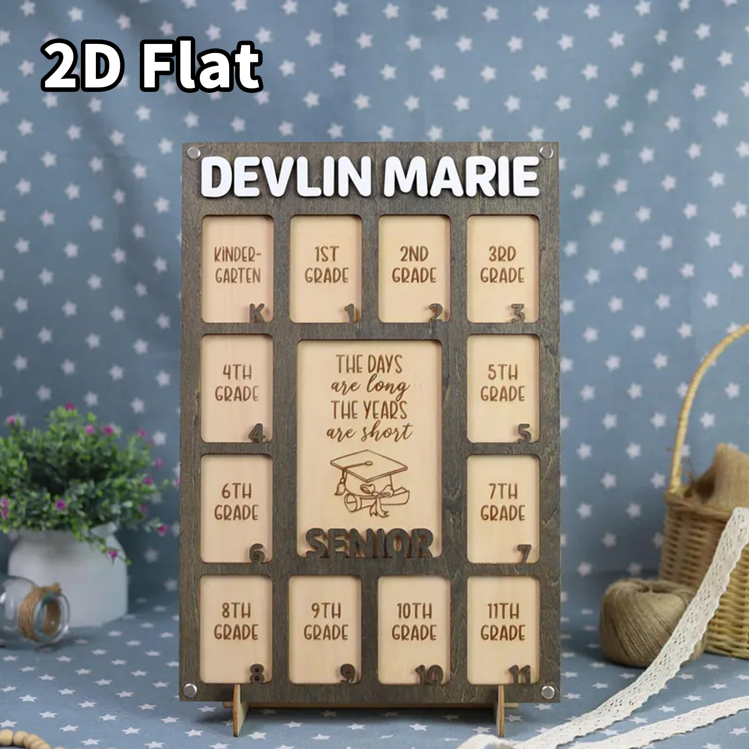 1Pc Custom Grade Photo Frame W - Baby Nursery Frames recension och pris