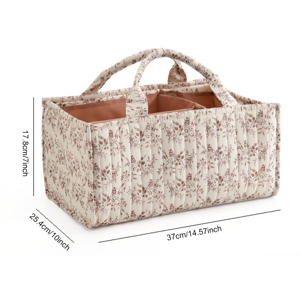 Floral Nursery Storage Basket  - Baby Nursery Must Haves recension och pris