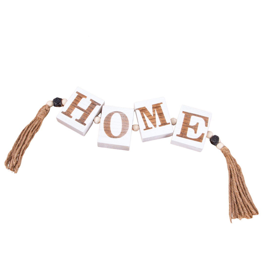 Natural Wood Bead Alphabet Let - Baby Nursery Curtains recension och pris