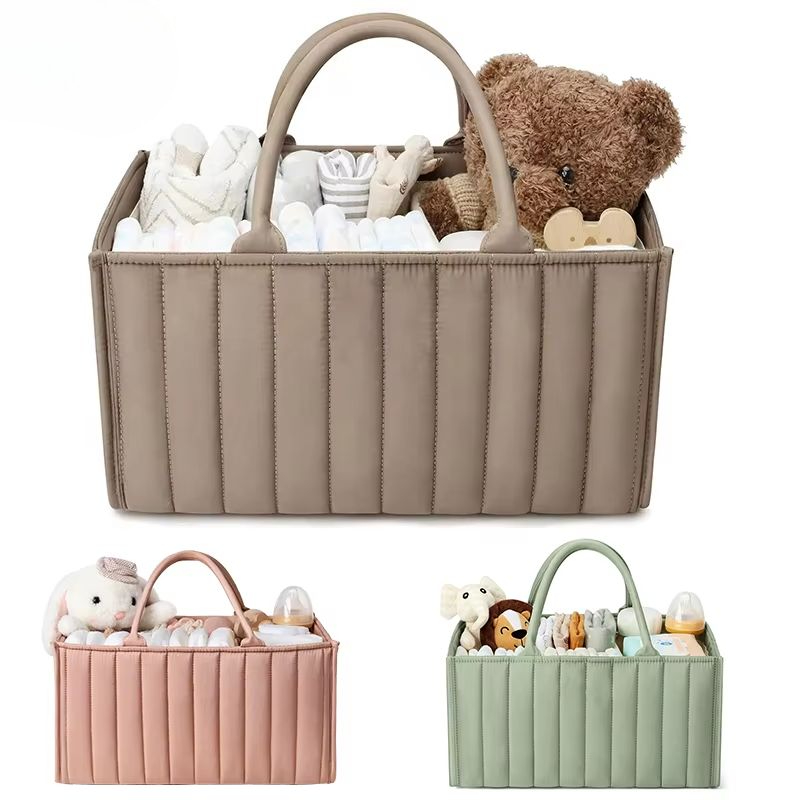 Baby Diaper Caddy Nursery Stor - Baby Nursery Essentials recension och pris