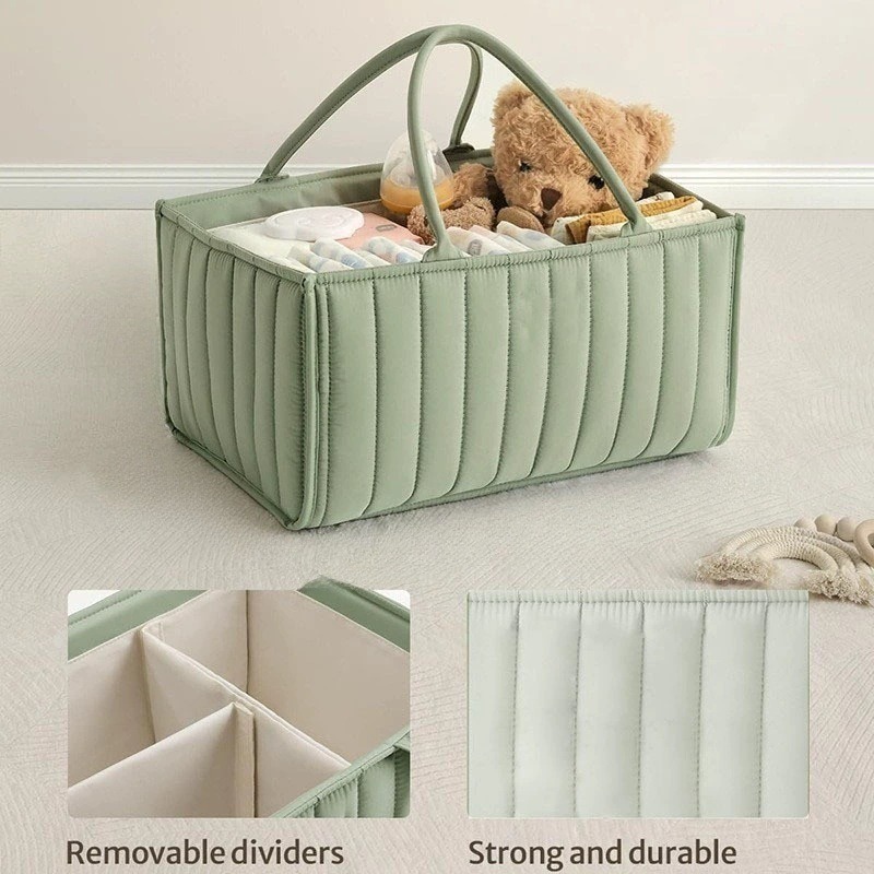 Baby Diaper Caddy Nursery Stor - Baby Nursery Essentials recension och pris