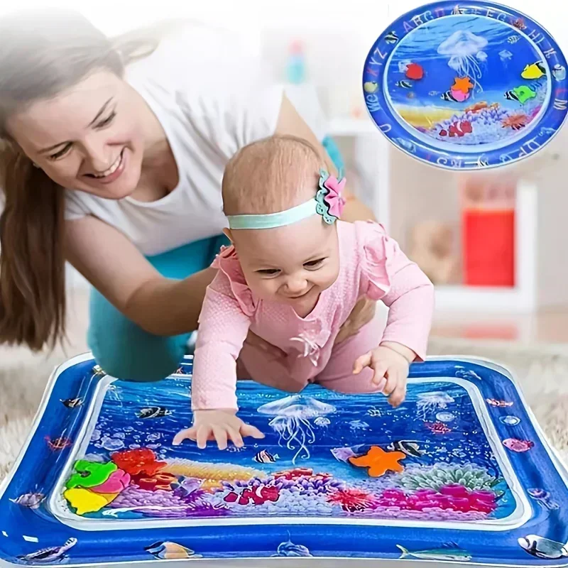 Baby Water Play Mat PVC Inflat - Baby Nursery Pillow recension och pris